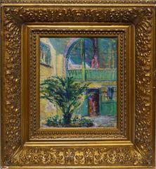 New Orleans Courtyard von Anne Wells Munger
