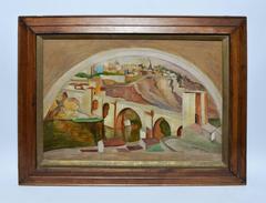 European Modernist Cityscape