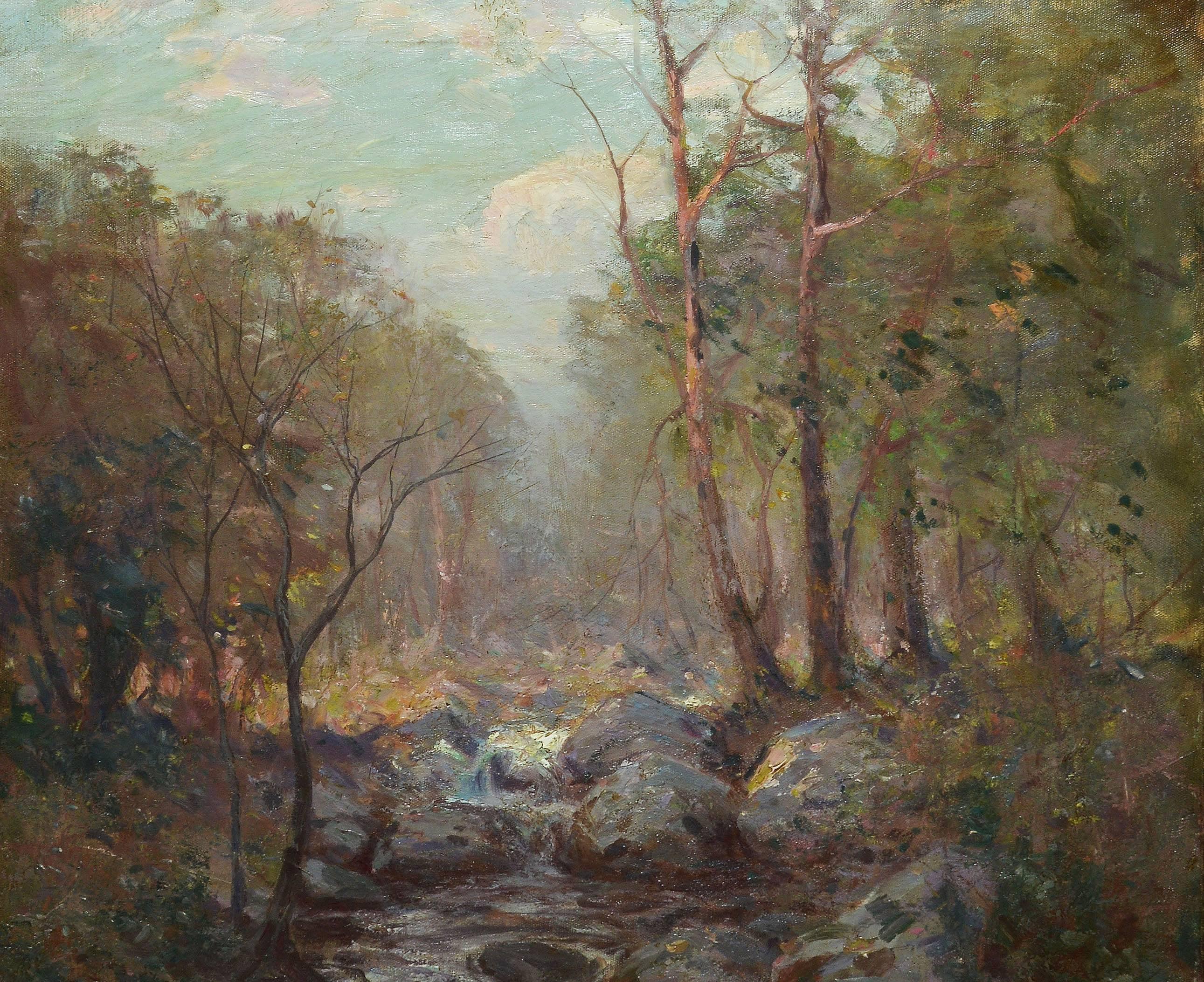 Impressionist Fall Landscape by Hal Robinson 1