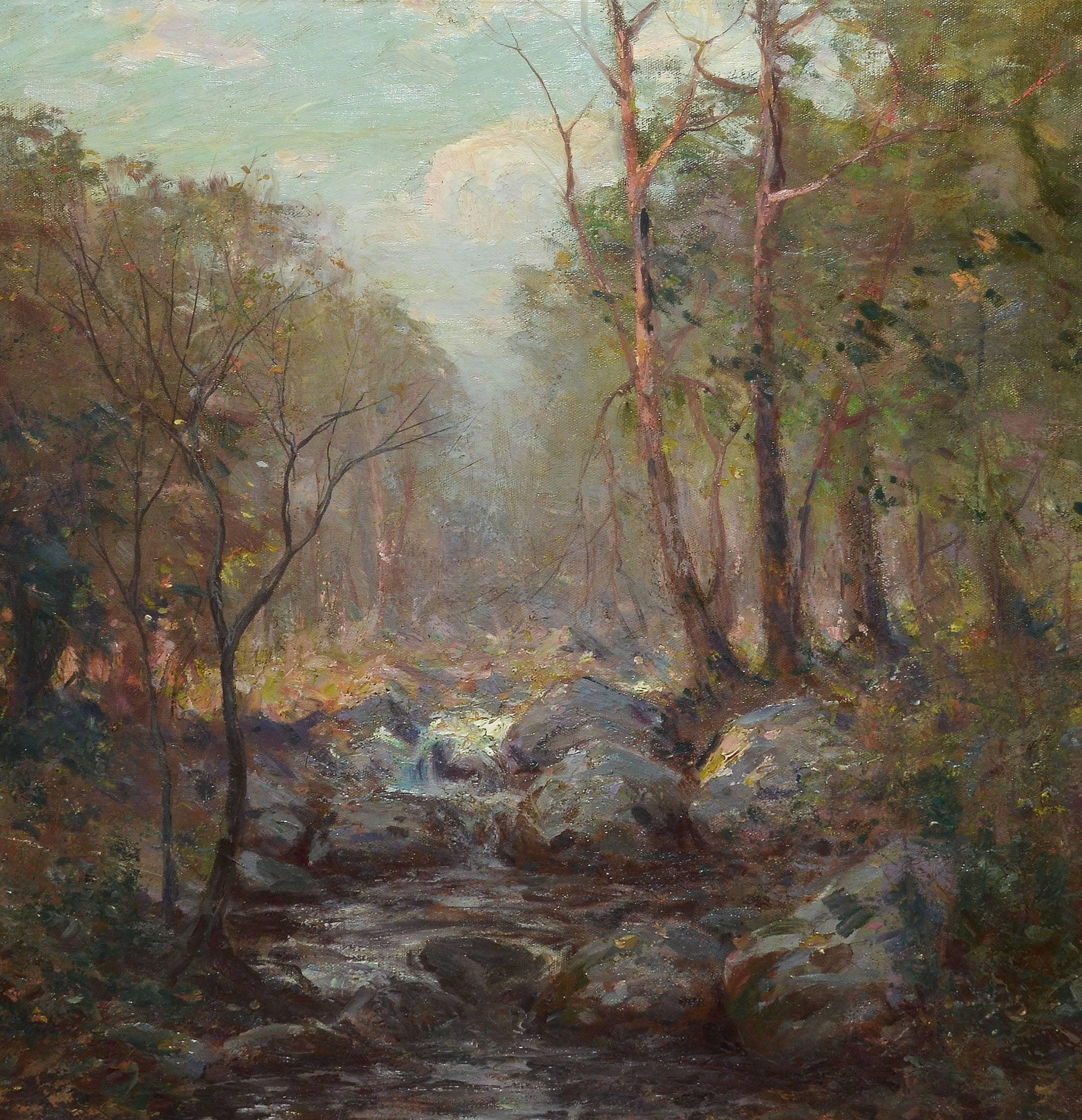 Impressionist Fall Landscape by Hal Robinson 2