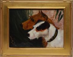 American School Dog Portrait