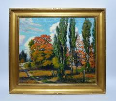 Modernist Fall Landscape