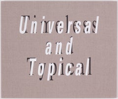 Universal y Tópico/Intemporal y Típico