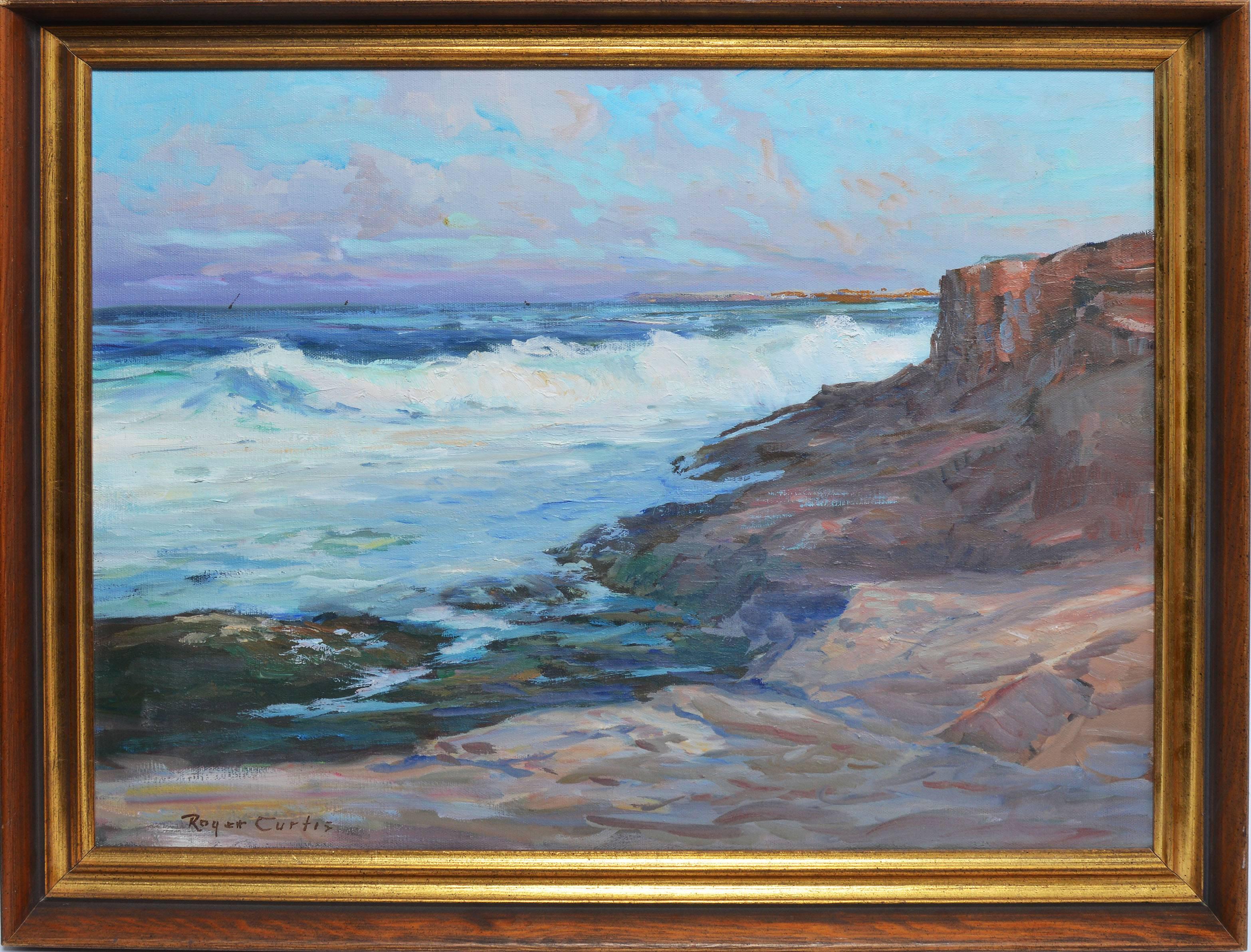 Roger Curtis Landscape Painting - Late Afternoon