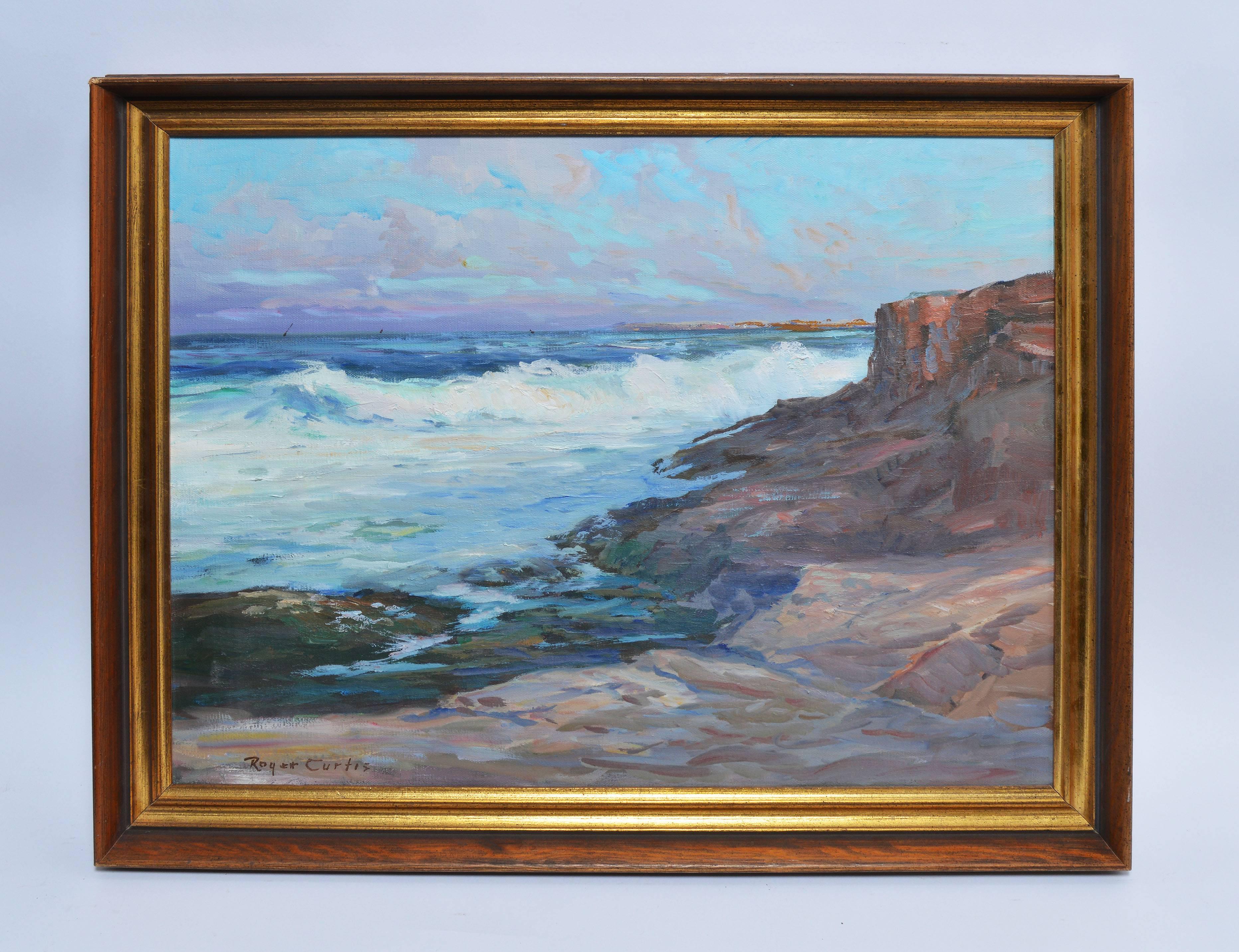 Late Afternoon - Painting by Roger Curtis