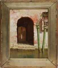 Venetian Doorway with Flowers