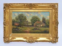 Lavender Landscape by Goerge W Drew