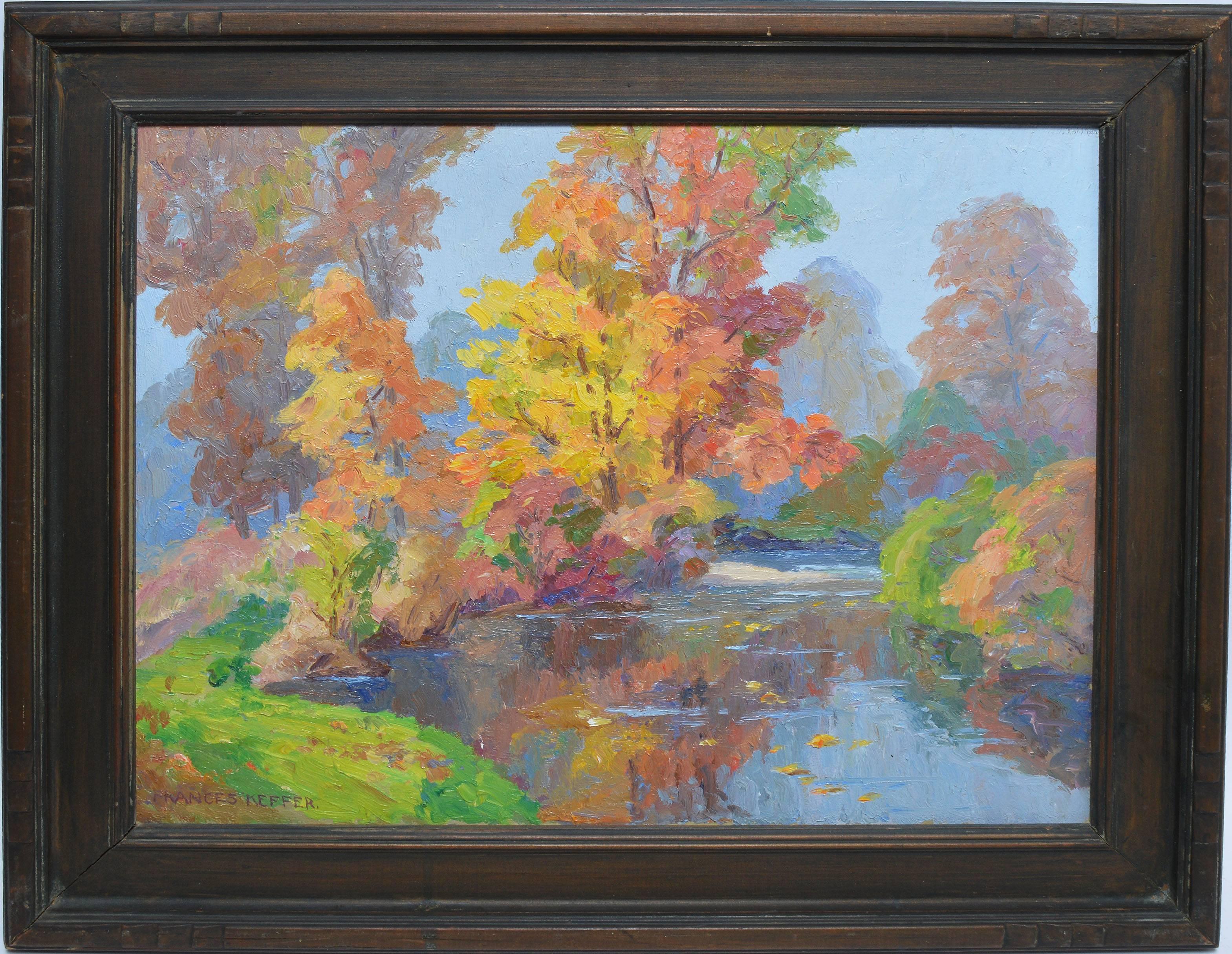 Frances Alice Keffer Landscape Painting - Fall River Landscape