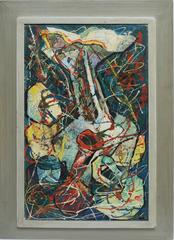 Mid Century Modern Abstract Composition