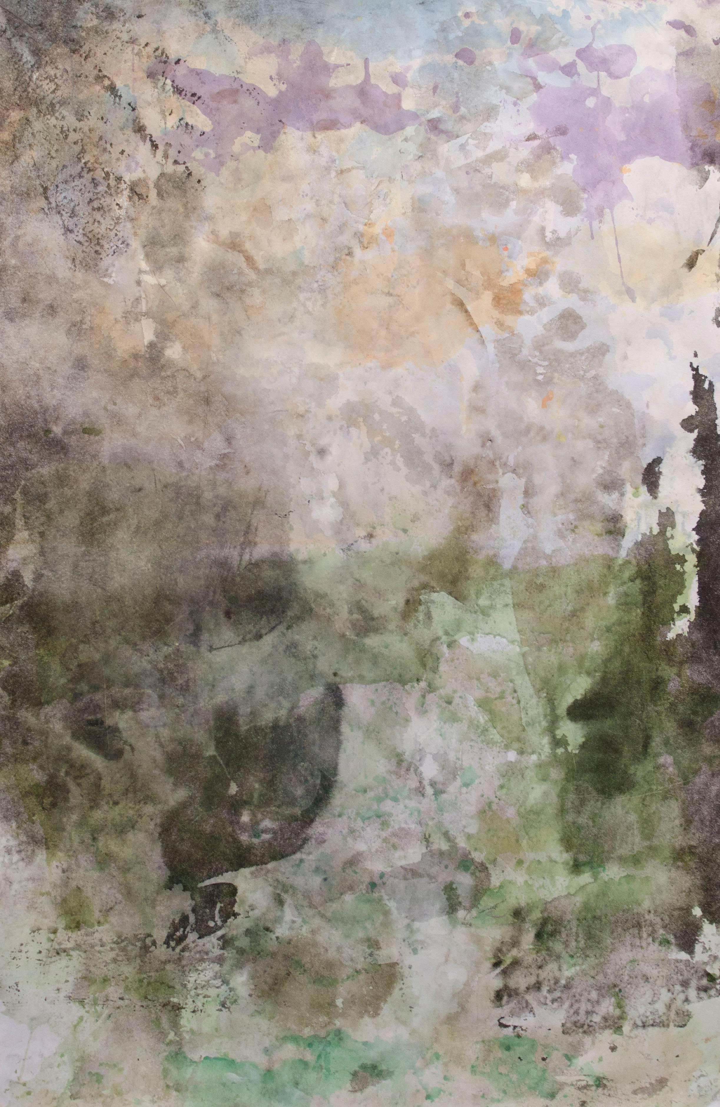 Monica Angle Abstract Painting - Reflecting Series, II