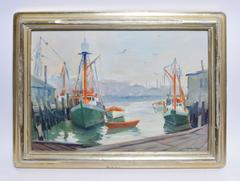 Gloucester Harbor View by Clifford Ulp