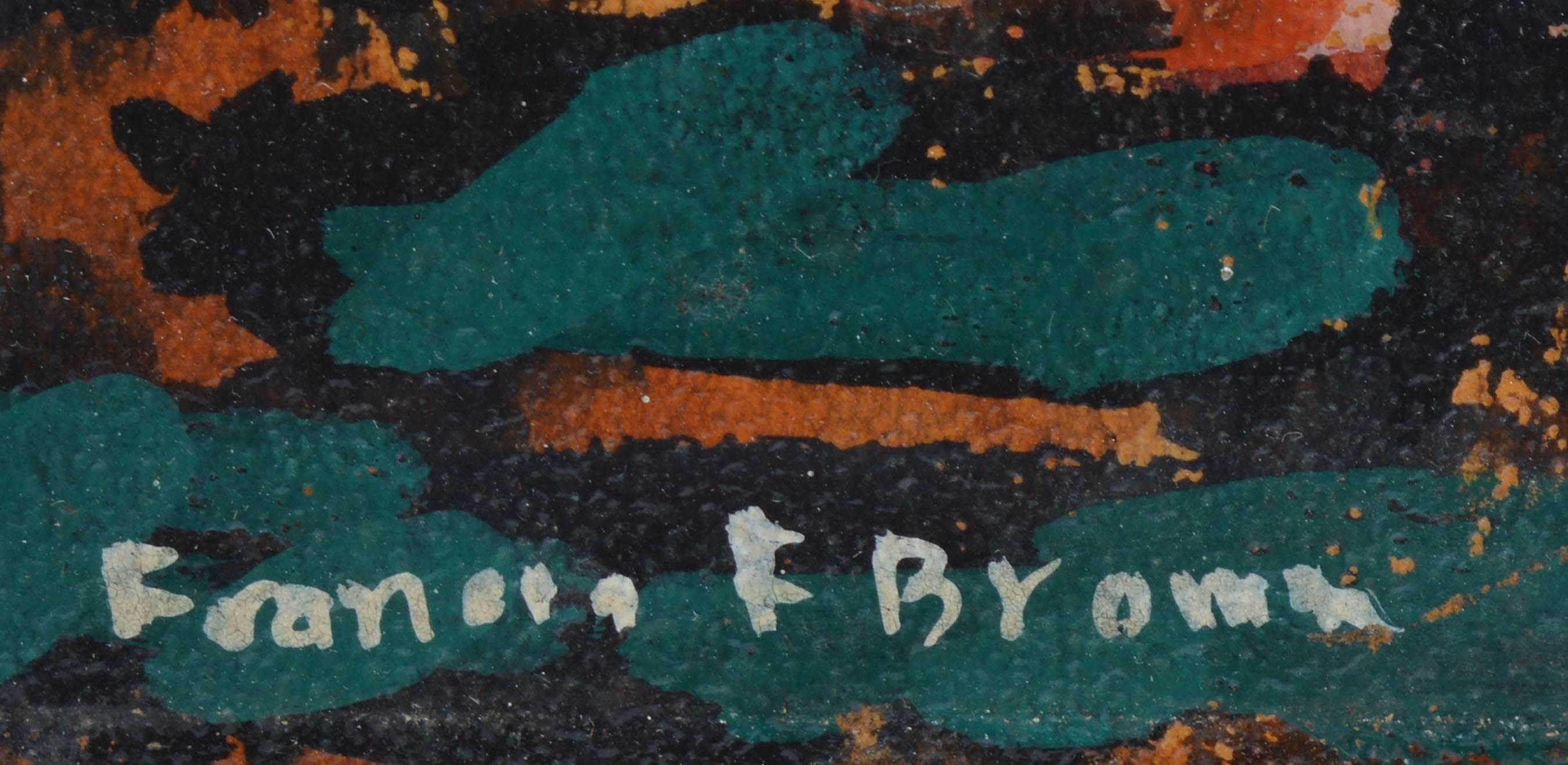 Modernist Stormy Landscape by Francis Focer Brown 3