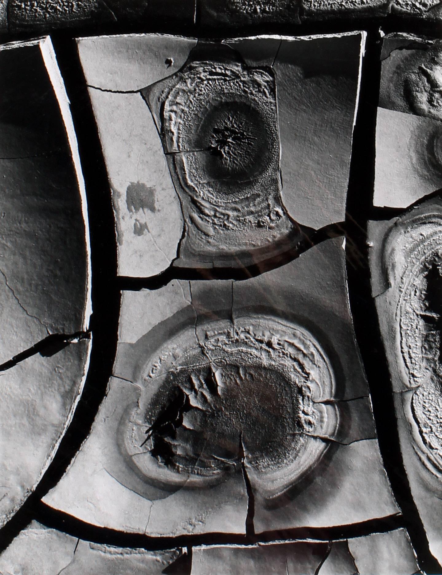 Brett Weston Abstract Photograph - Cracked Paint
