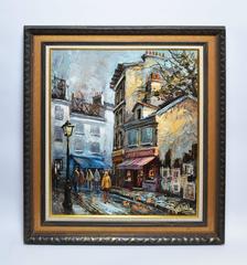 Paris Street View signed Rusinol