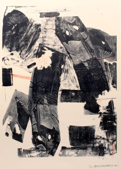 Front Roll Print by Robert Rauschenberg 