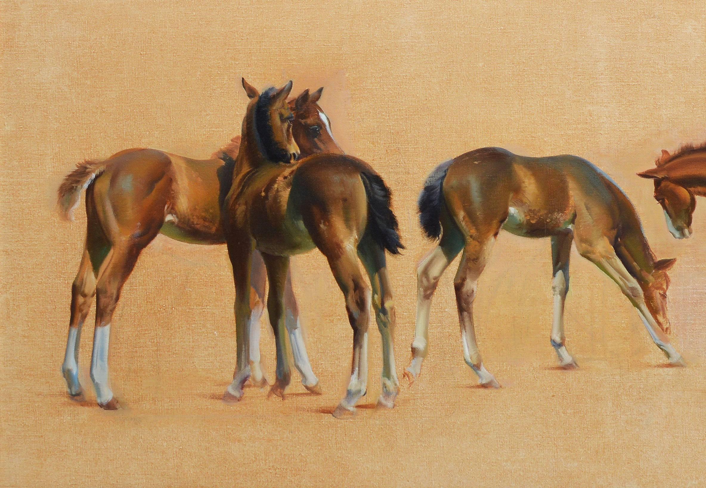 Study of Horses by Walt Wooten 1