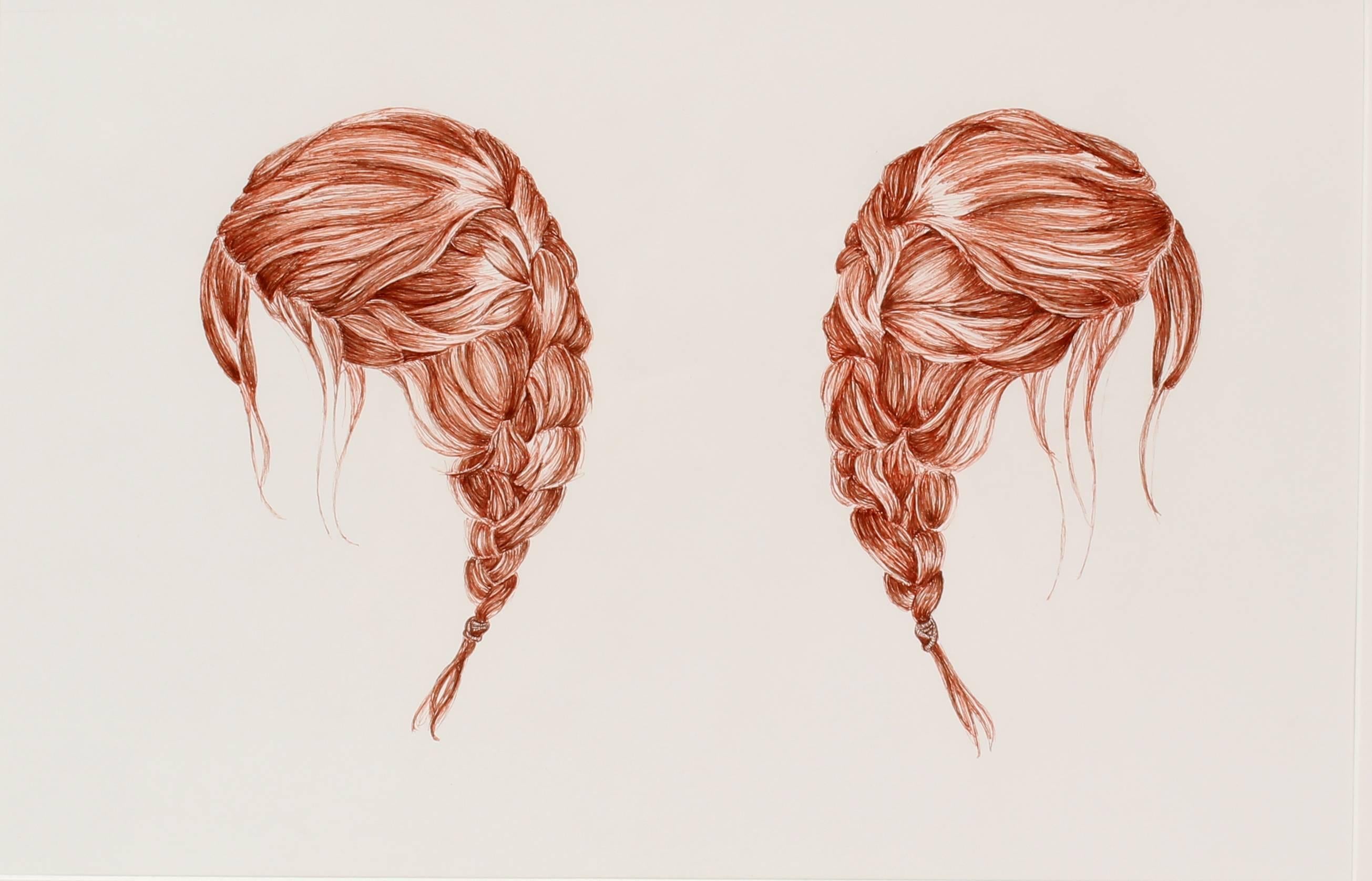 Tricia Butski Figurative Art - Hair