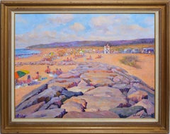 Summer Beach View by Edward Brodney