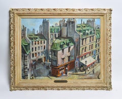 La Marais, Paris by Richard Whorf