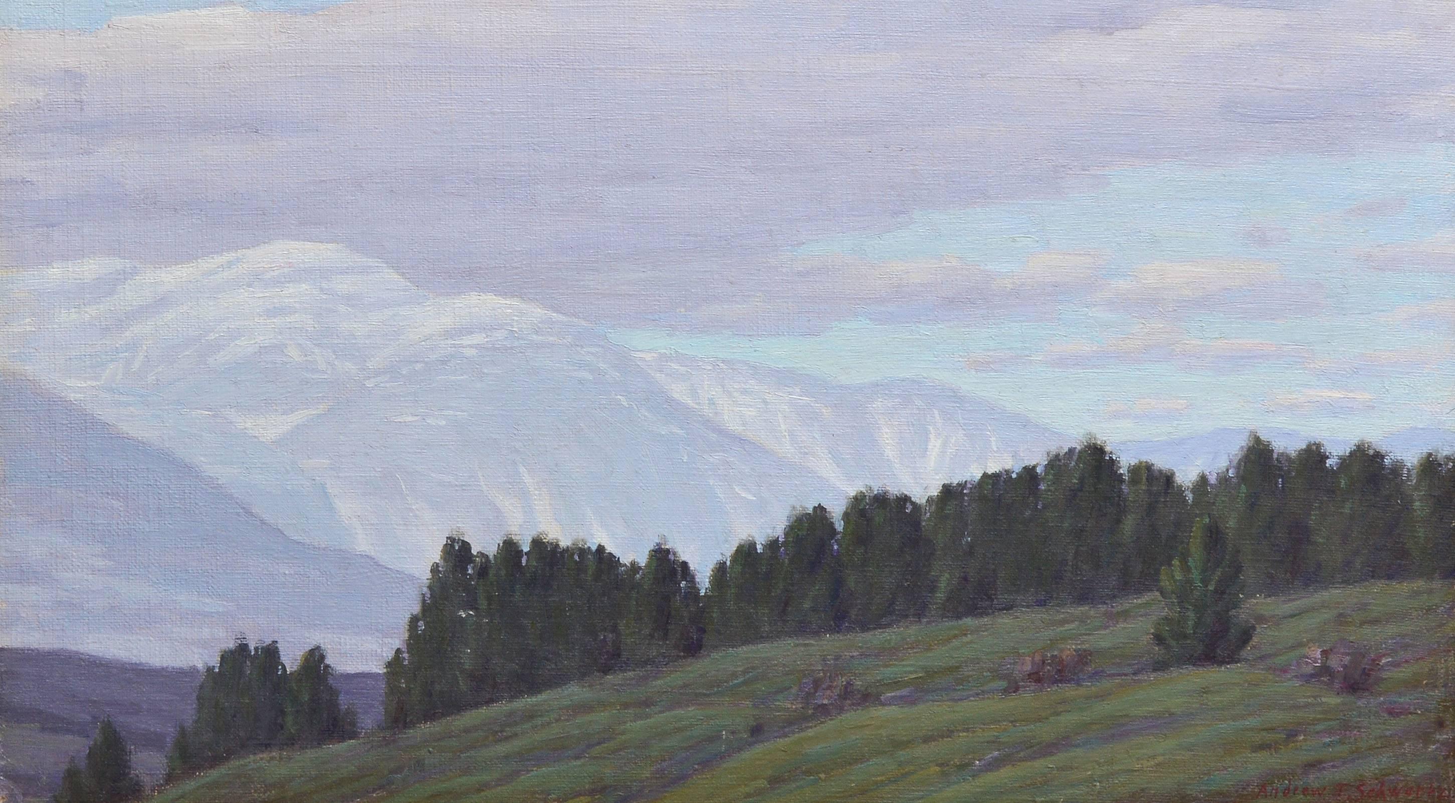 Mountain Landscape by Andrew Thomas Schwartz 2