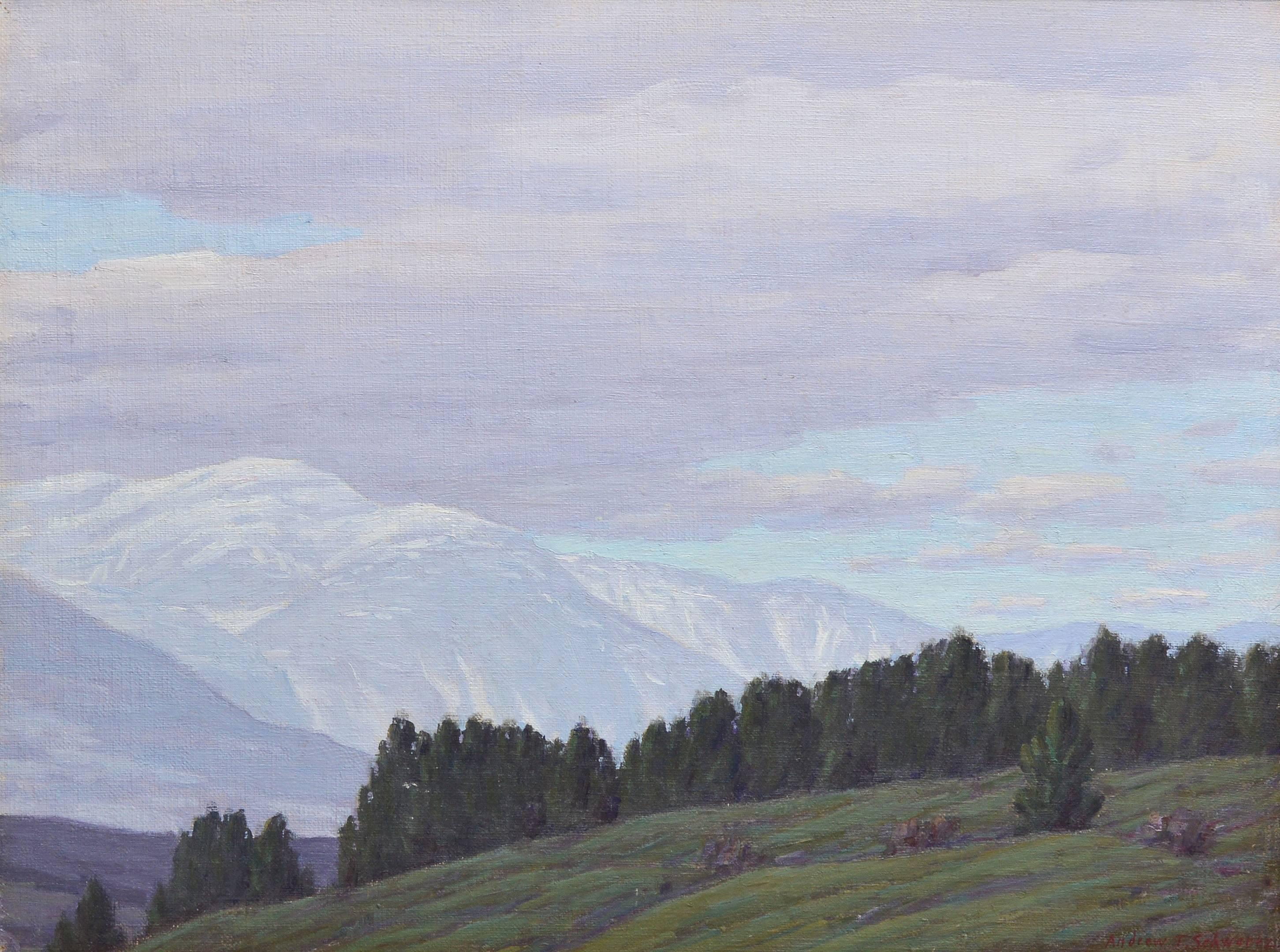 Mountain Landscape by Andrew Thomas Schwartz 1