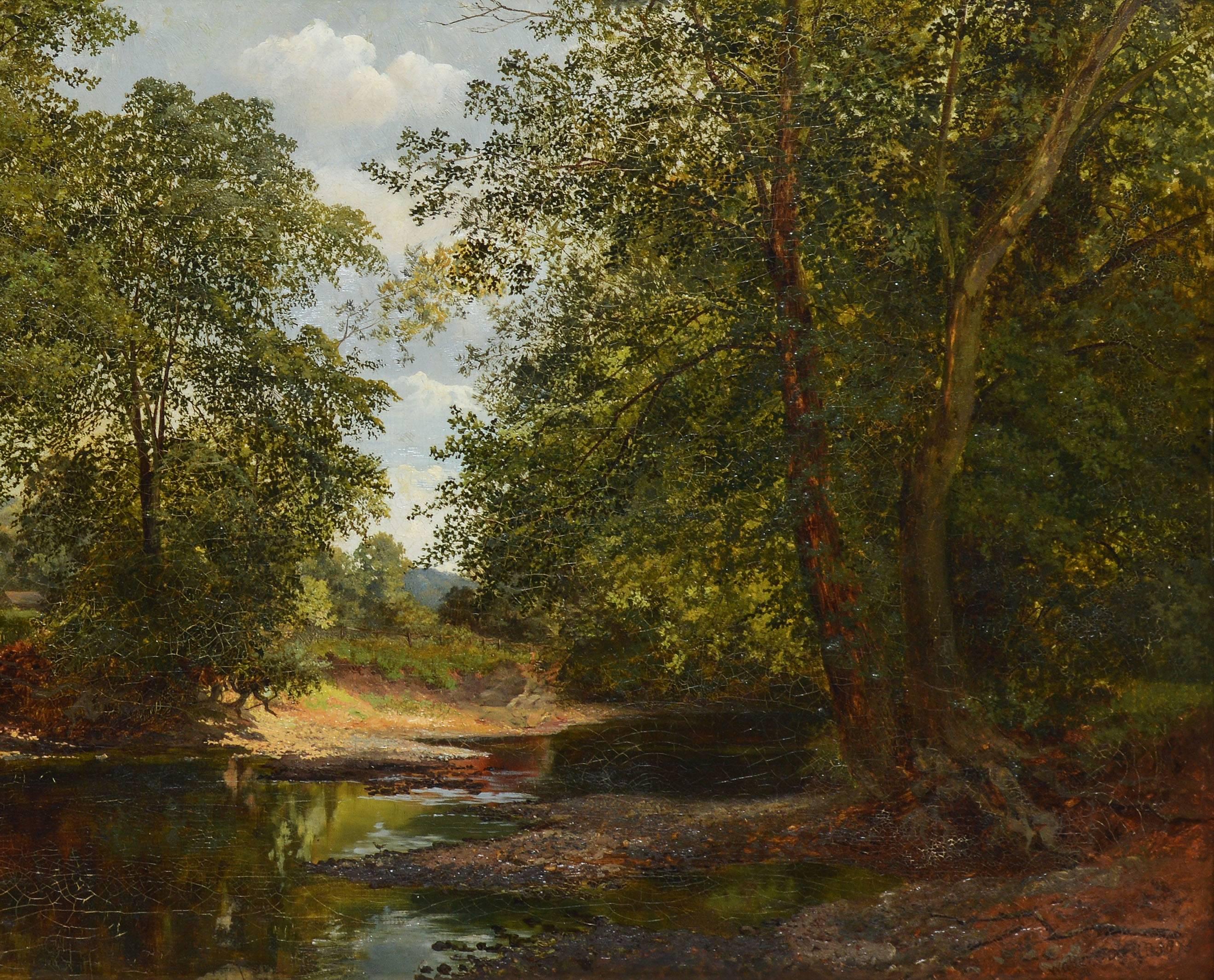 The Secluded Pool by George Stanfield Walters 1