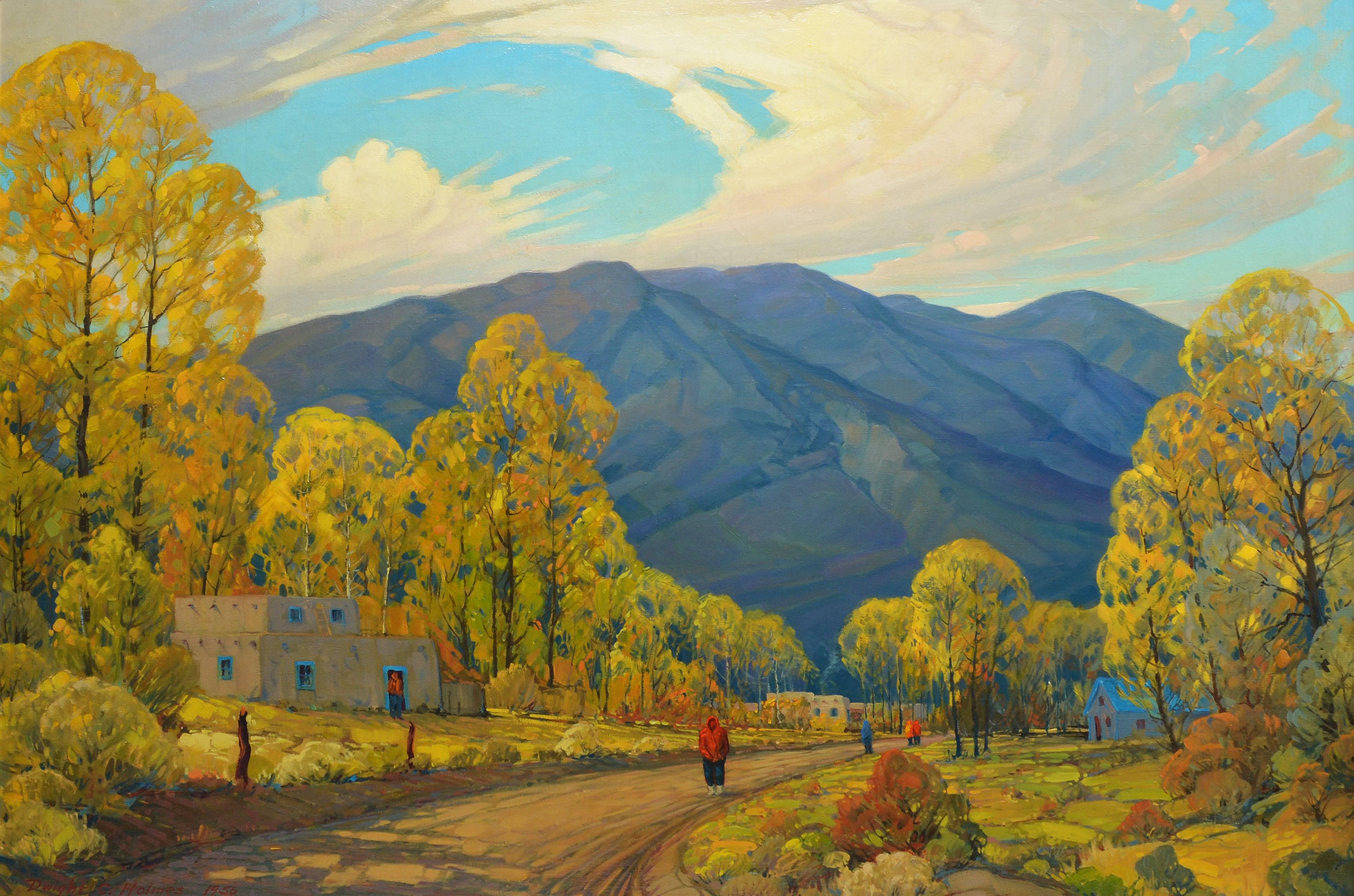 Large Southwestern Landscape by Dwight Holmes 1
