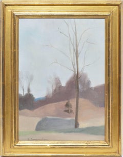 Modernist California Morning Landscape by Fern Cunningham Stone