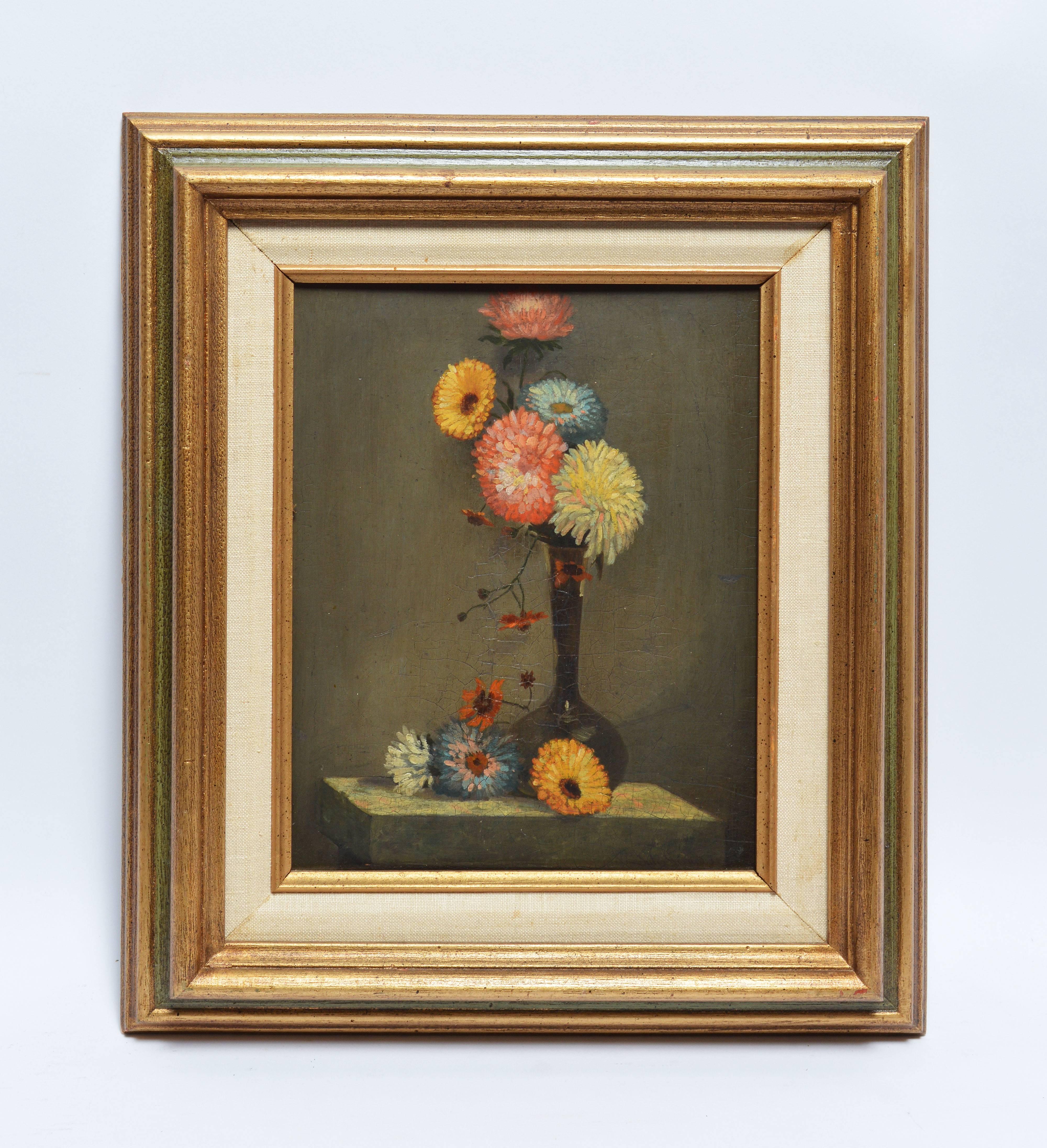 Classical Flower Still Life - Painting by Unknown