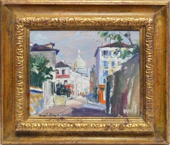 View of Montmartre Paris by René Zimmermann