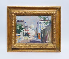 Vue de Montmartre Paris par René Zimmermann