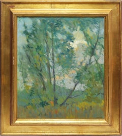 Impressionist View of Deleware Park, Buffalo NY 1910