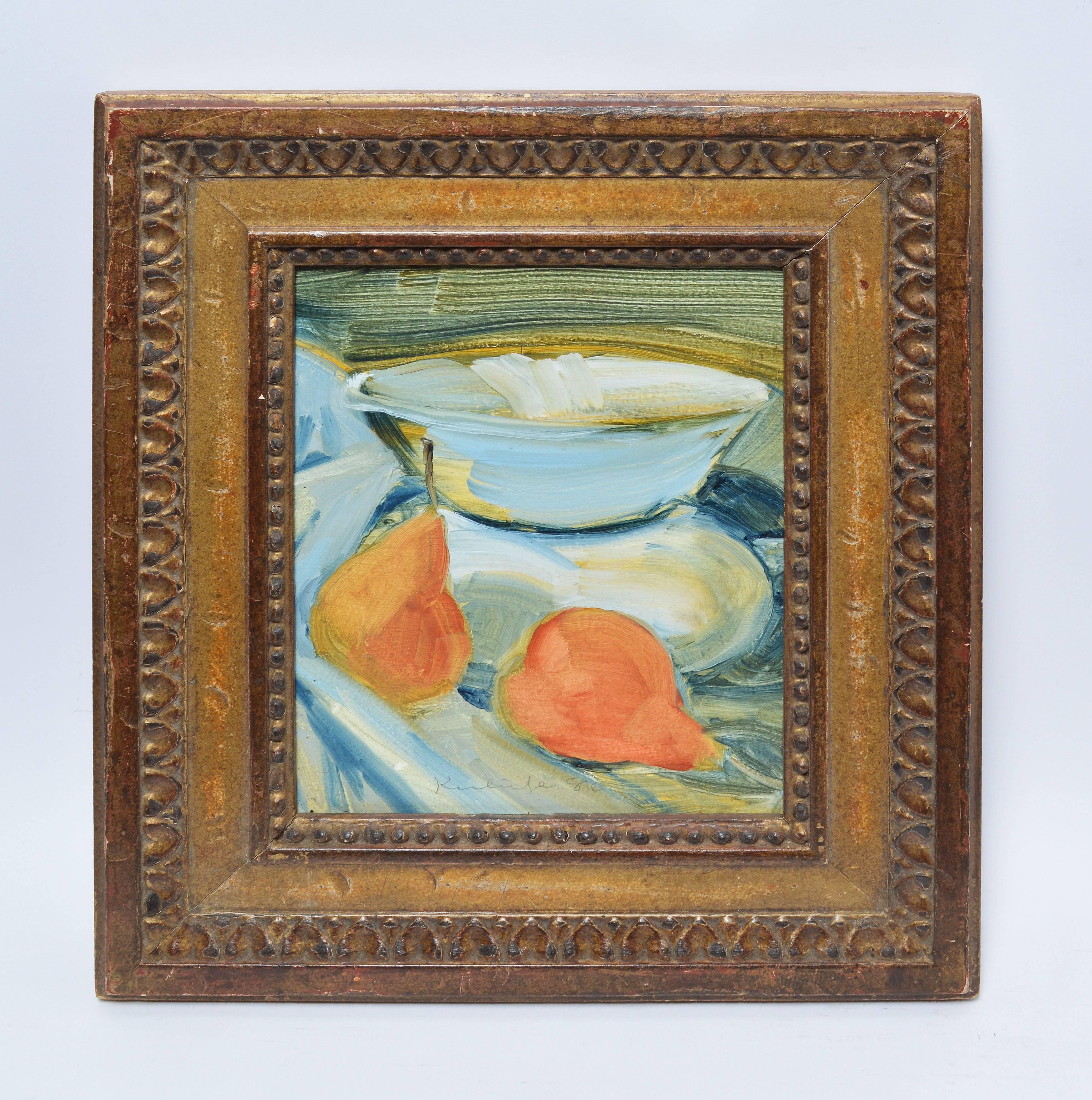 Robert Kulicke Still-Life Painting - Still Life with Pears