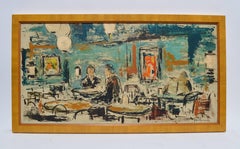 In the Cafe by George Schwacha Jr.