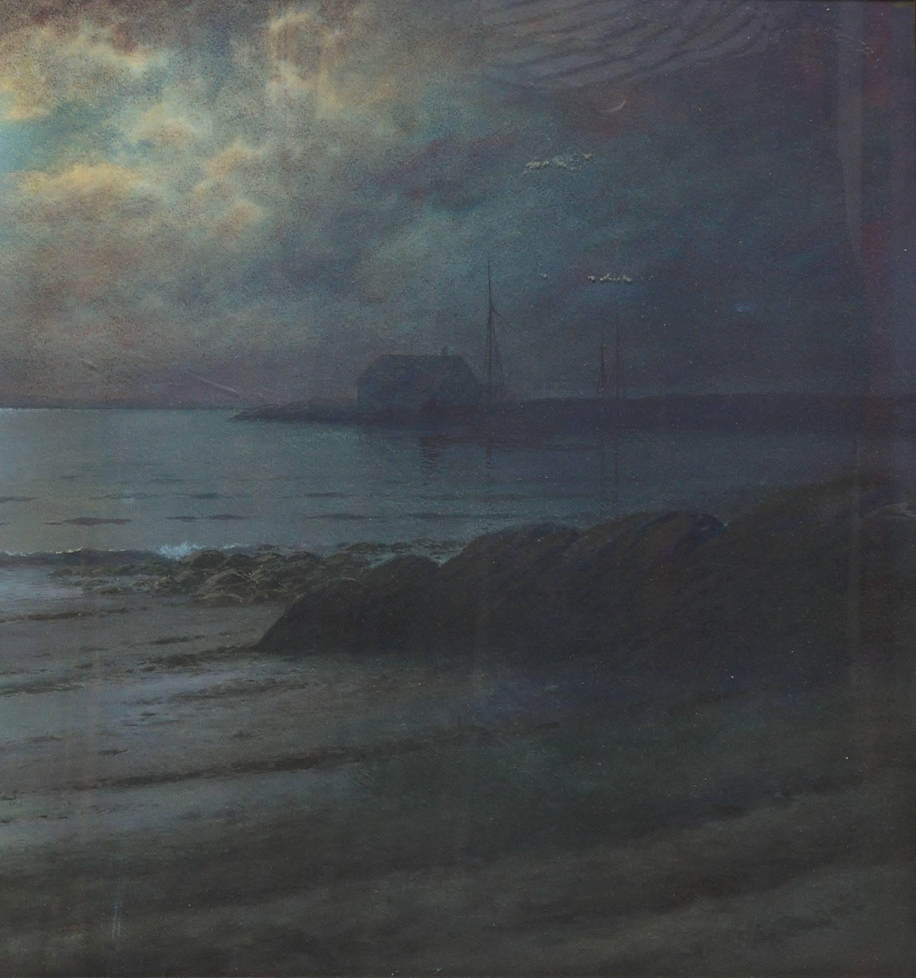 Moonlit View of the Coast by Neil Mitchill 3