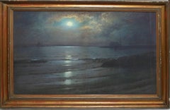 Moonlit View of the Coast by Neil Mitchill 