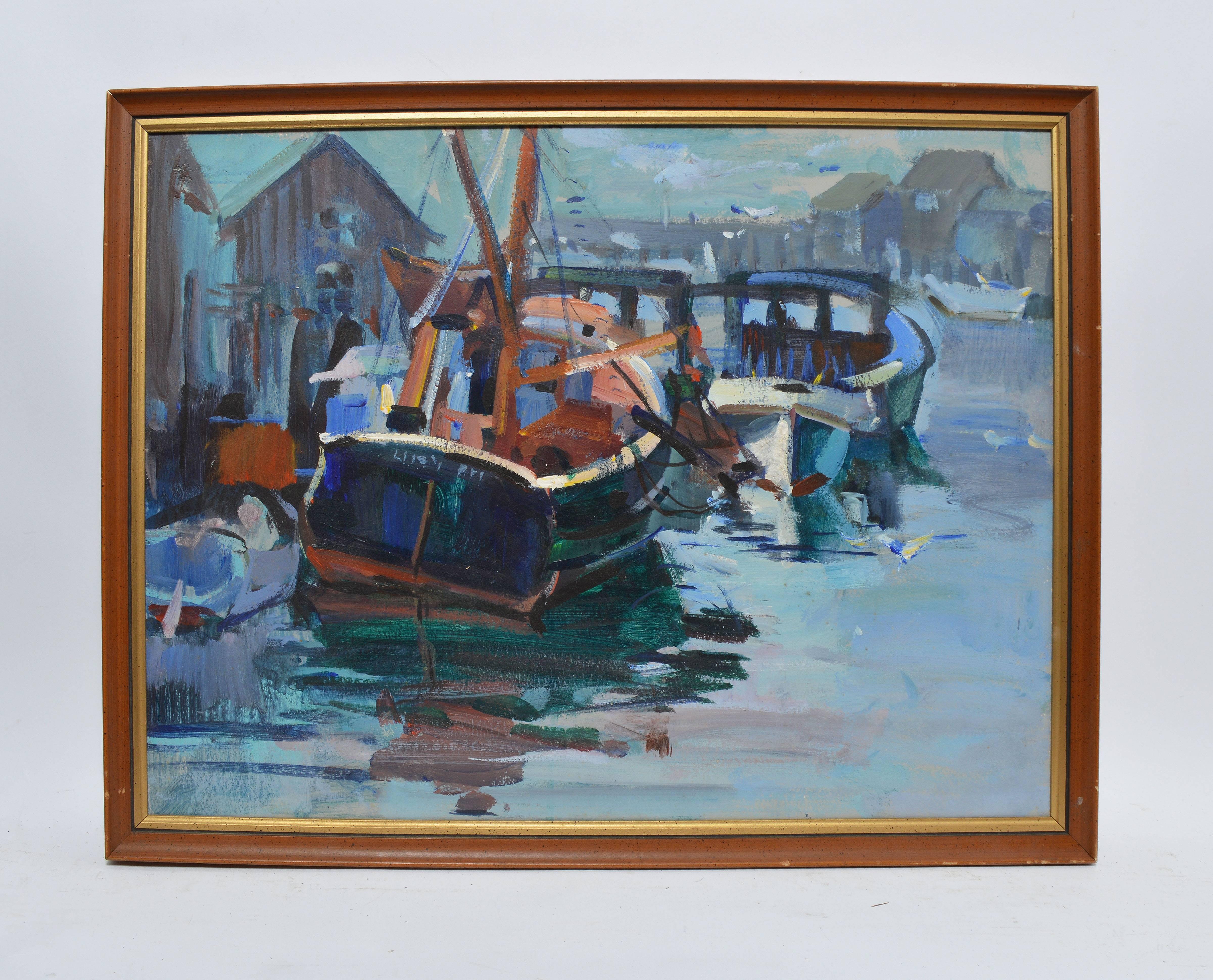 Modernist Harbor View by James Cagney 2