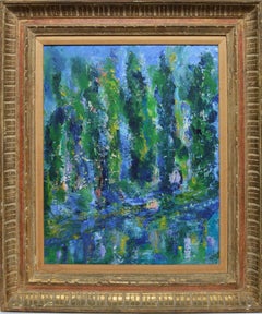 Abstracted View of Cypress Trees