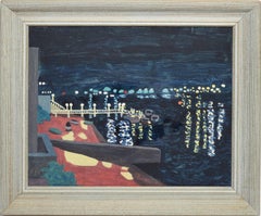 Modernist Abstracted Harbor View
