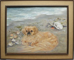 Dog's Day at the Beach by Marie Louise D'Otrange Mastai
