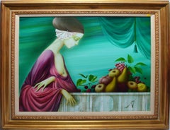 Surreales Porträt mit Früchten von Philippe Auge