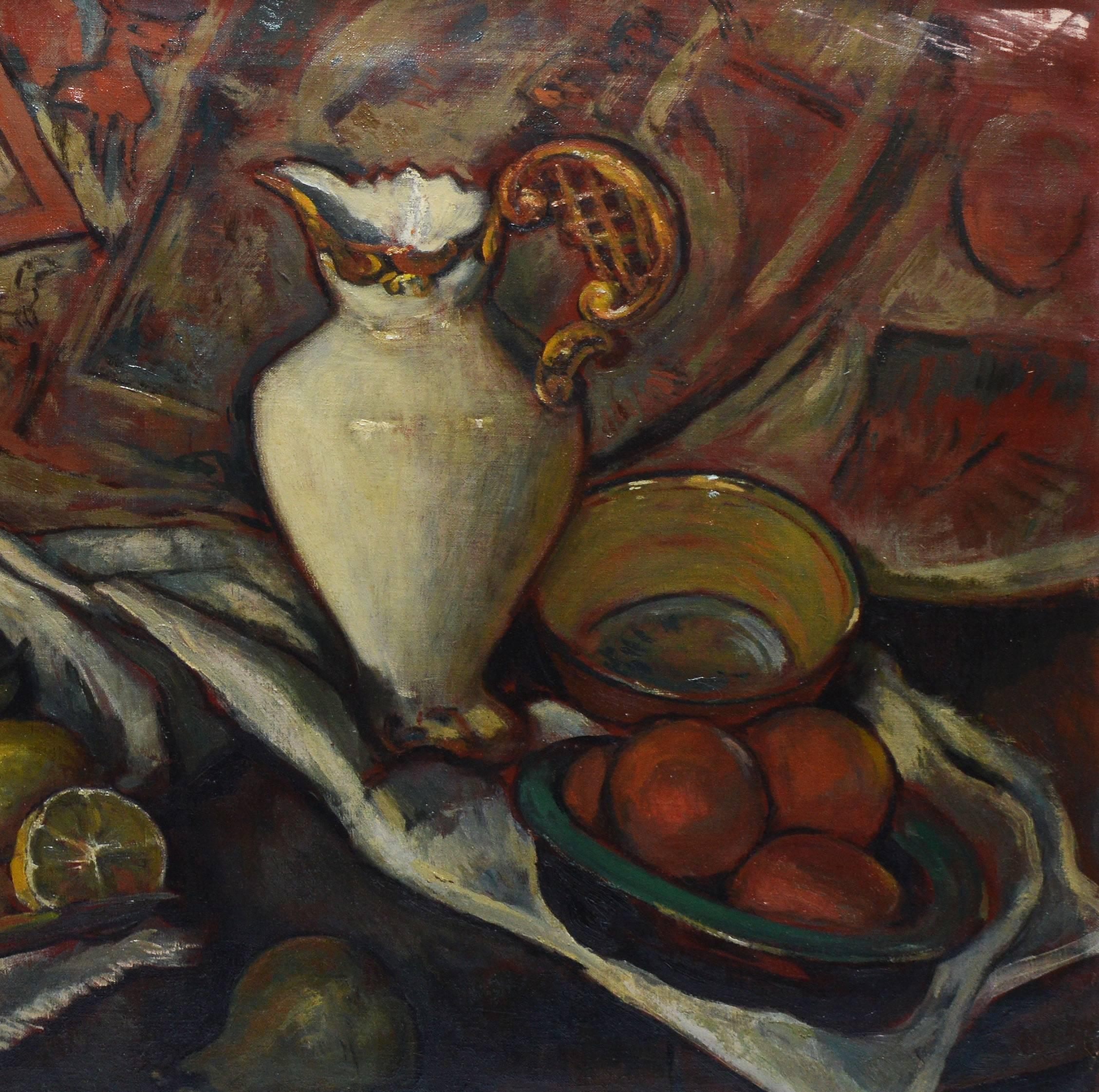 Modernist Kitchen Still Life with Fruit by Leo Quanchi 2