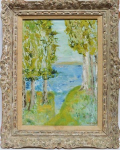 Modernist California Coastal View by Verna Hull