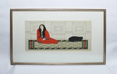 "Soliloquy" Signed and Numbered Serigraph by Will Barnet