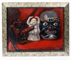 Masks and Buddha