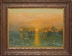 Sunset Sail by John Hammerstad
