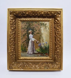 Watering the Flowers by Letitia Bonnet Hart