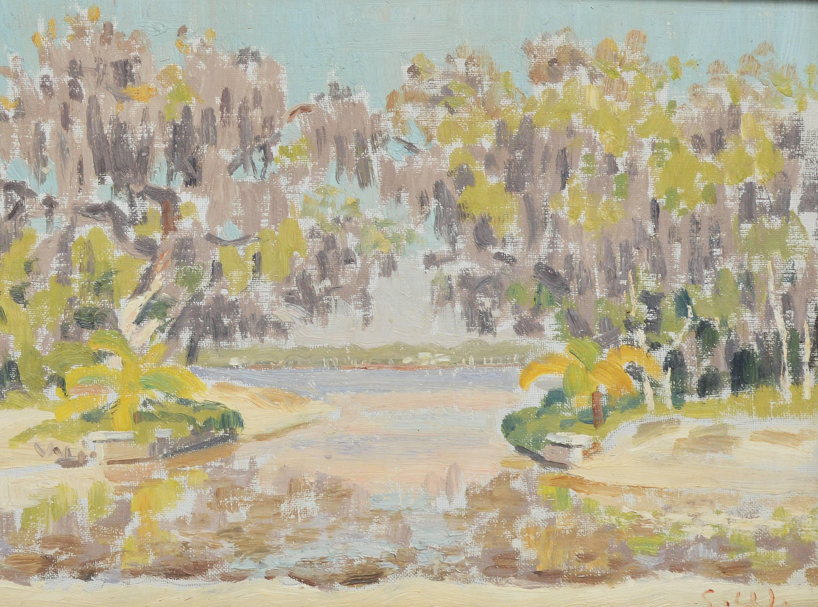 View of a Swamp by Ellsworth Woodward 4