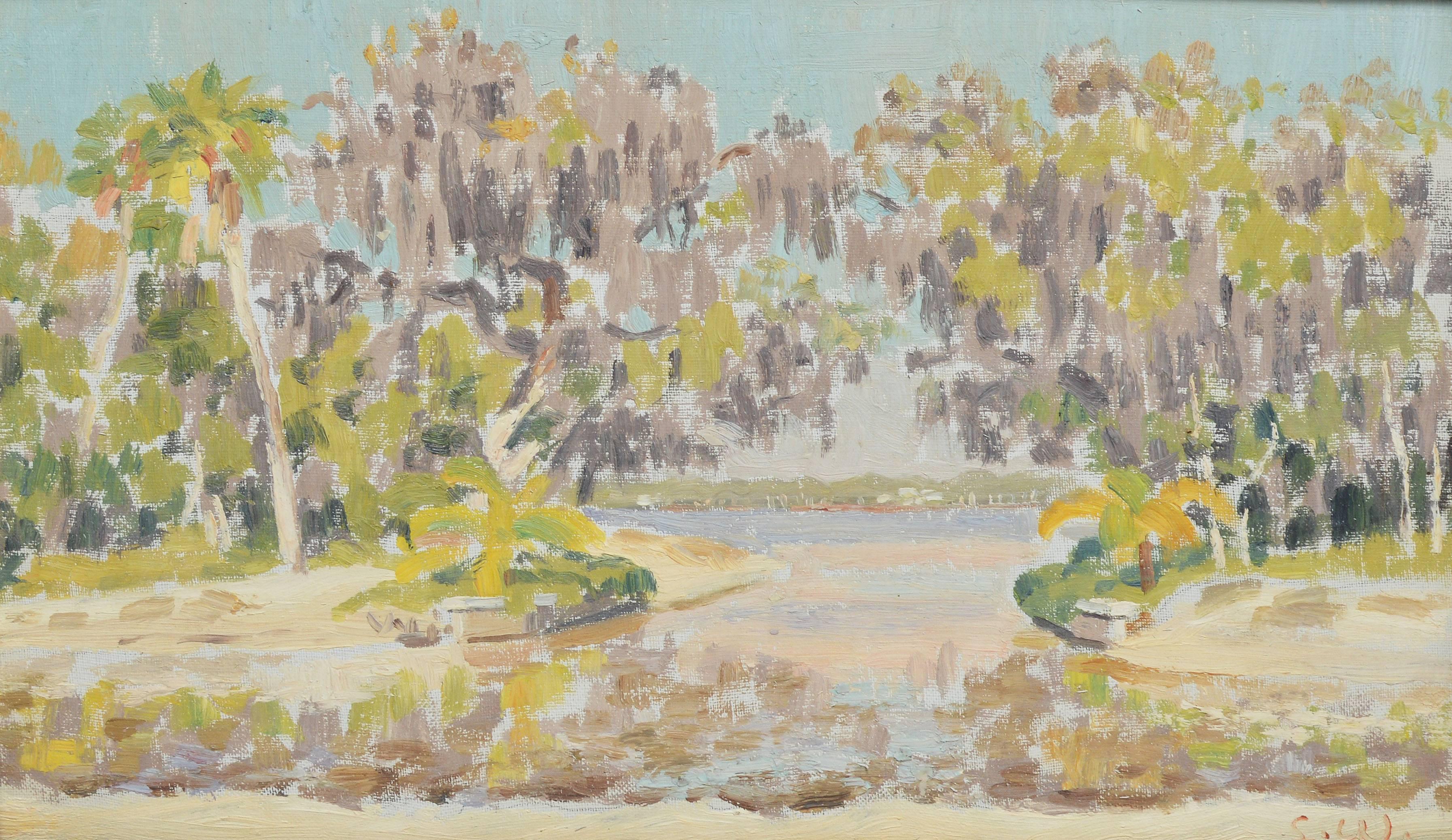 View of a Swamp by Ellsworth Woodward 2