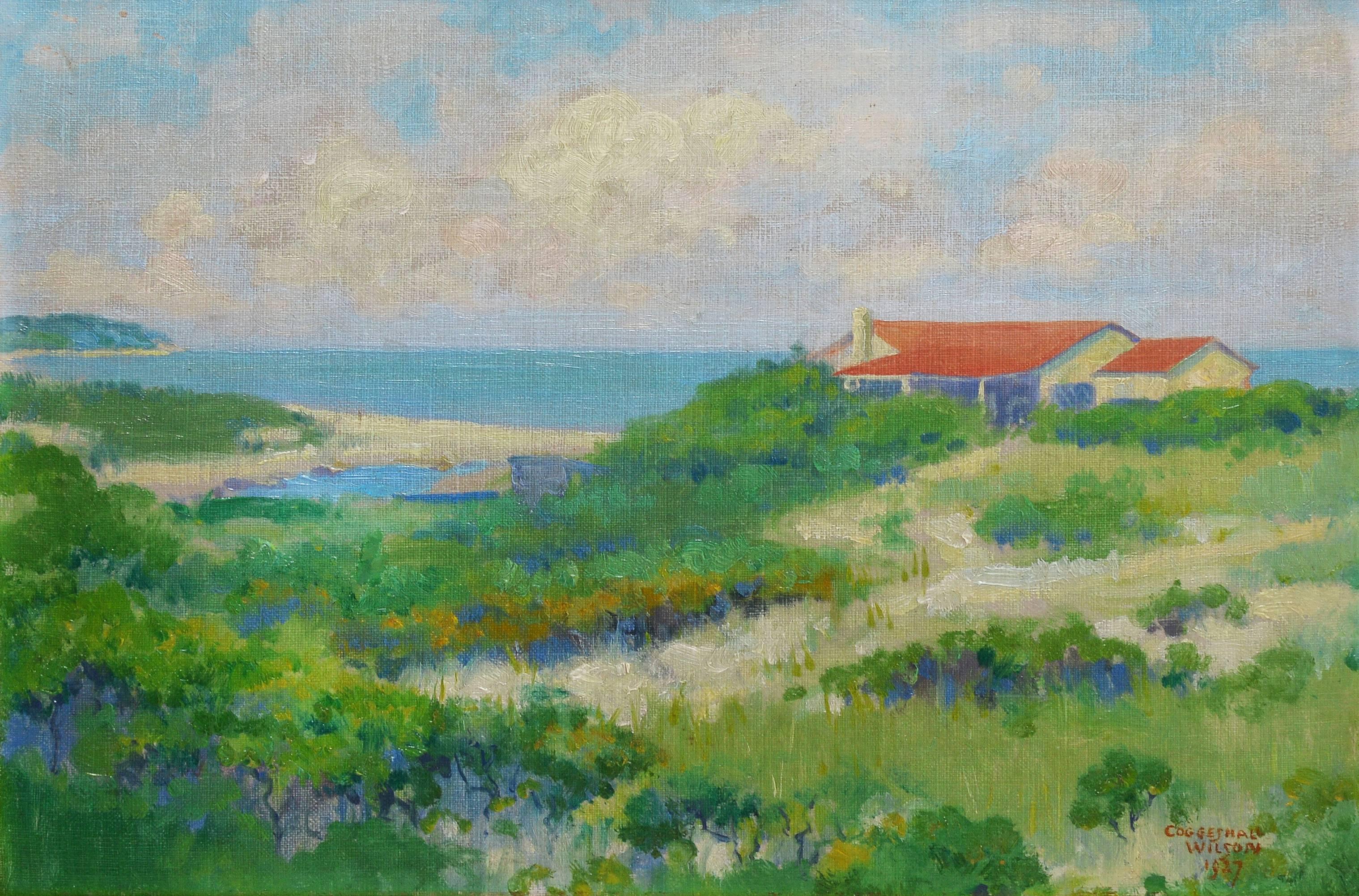 Küstenansicht von Coggeshall Wilson (Impressionismus), Painting, von J. Coggeshall Wilson
